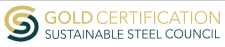 Sustainable Steel Council - Gold Certification logo
