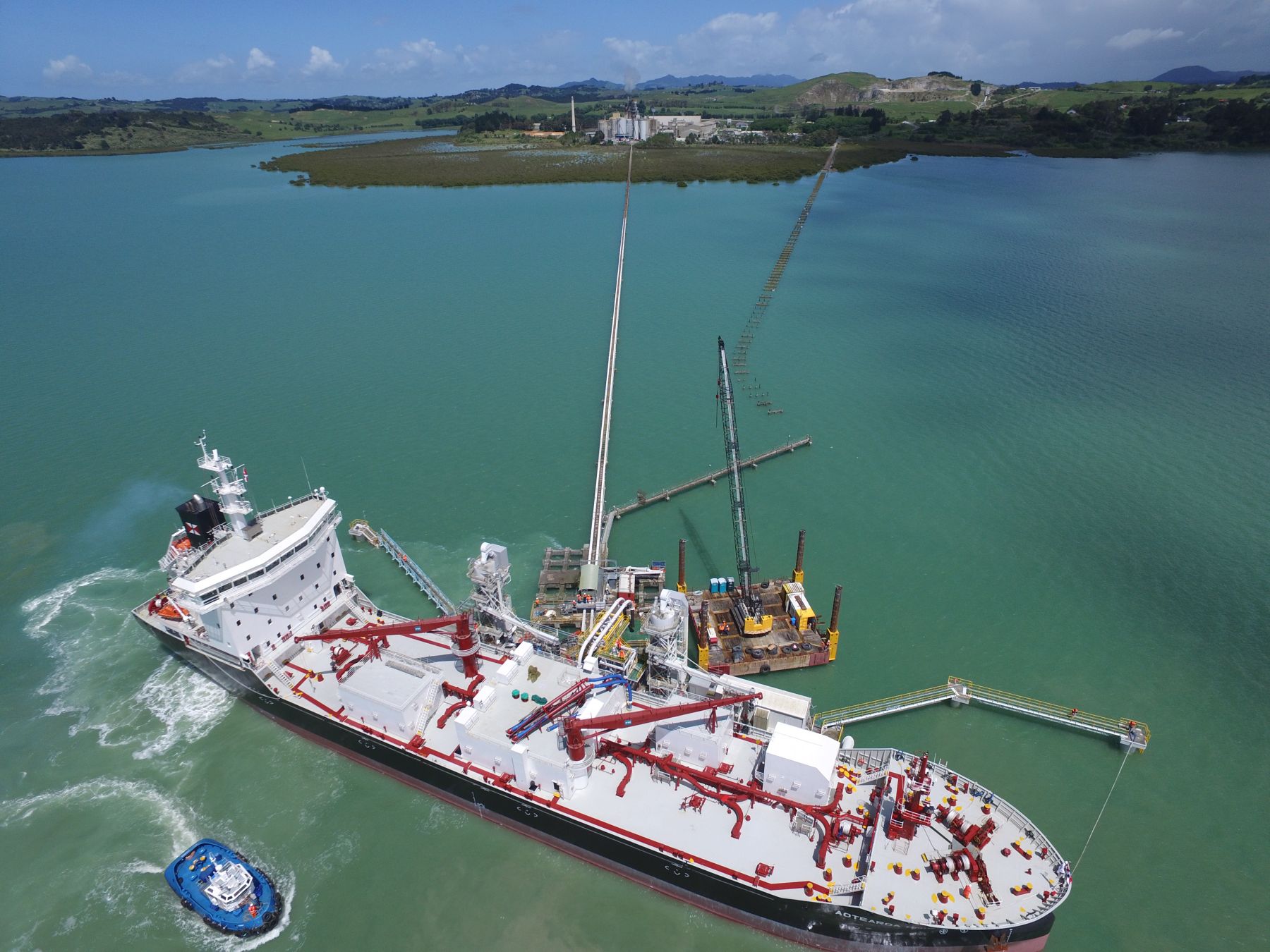 Golden Bay Cement Wharf Upgrade Culham Engineering